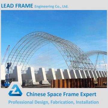 Prefab Hot Dip Galvanized Customized Light Steel Structure Roof System 100 mw Power Plant