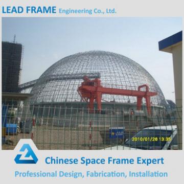 light weight prefabricated welded space frame and space frame with bolt ball