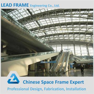cheap space frame roofing for train station