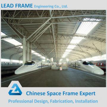 Professional Design steel structure space frame for train station