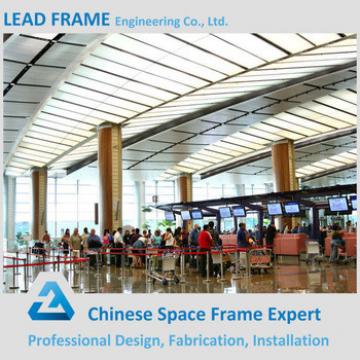 waterproof steel space frame for airport