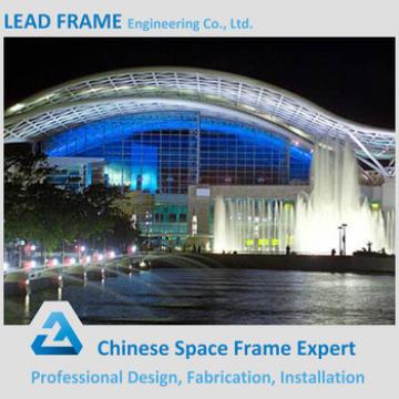 large space frame structure hall for exhibition and conference