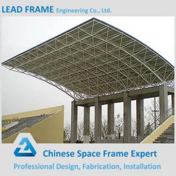 long span anti-rust vault space frame steel structure bleachers for sale