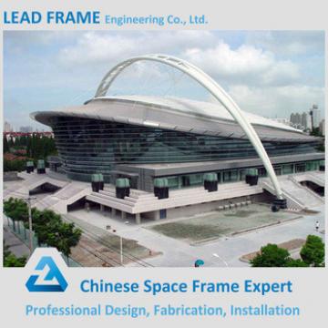 Professional Design steel structure space frame for stadium canopy