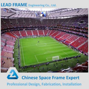 anti seismic steel football stadium space frame design
