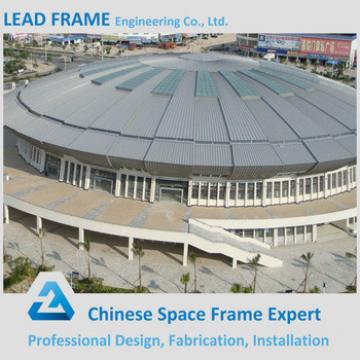 Green steel frame structure stadium roof material for sale