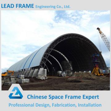 White Color Space Truss Steel Structure Plant