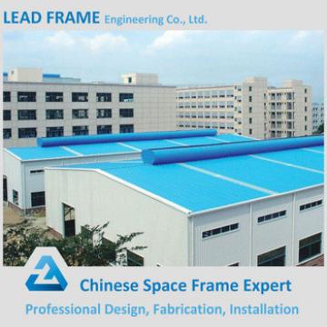 low cost steel structure space frame for workshop