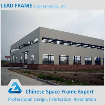 Low cost prefabricated steel factory building construction