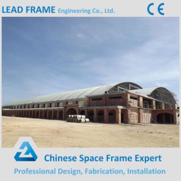 Long span steel frame structure swimming pool roof