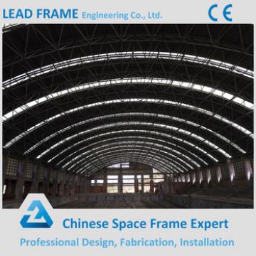 Long span space frame steel swimming pool canopy