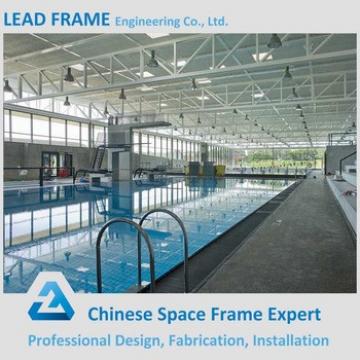 Pre engineering space frame swimming pool construction