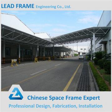 Gray Color Space Frame Prefabricated Steel Building