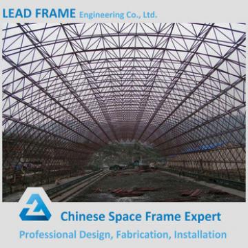 Space Grid Frame Structure for Barrel Storage Shed