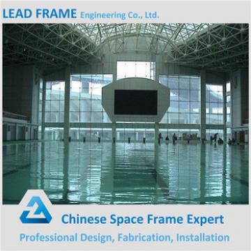 different types ball joint steel space frame low cost swimming pools