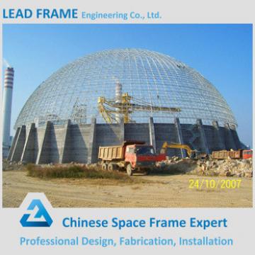 Prefab Dome Steel Roof Construction Structures For Coal Yard