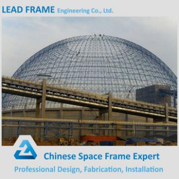 Prefabricated coal yard steel dome storage building