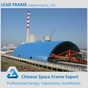 Outdoor Prefab Light Steel Frame for Longitudinal Coal Storage Shed