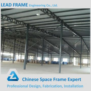 long span prefabricated curved steel building warehouse