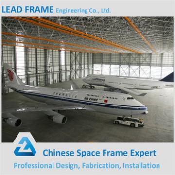 Prefabricated Steel Space Frame Structure Aircraft Hangar