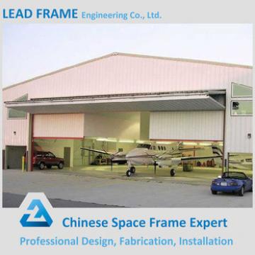 Anti-seismic space frame airplane hangar with good design