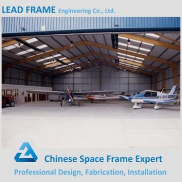 Light Weight space frame aircraft hangar with roof cover