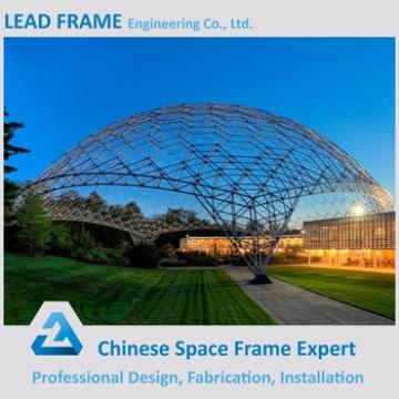 Strong Wind Resistant Steel Space Frame Dome For Aquatic Centers