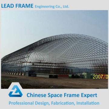 modrate price space frame roofing for barrel coal storage