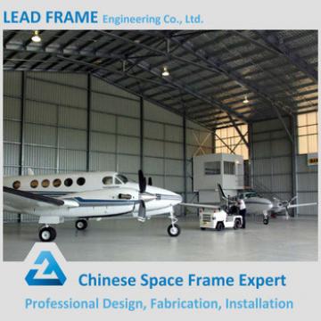 Prefab steel structure plane hangar