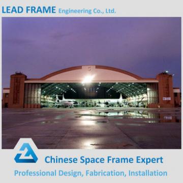 Arched customized space frame steel arch hanger for building