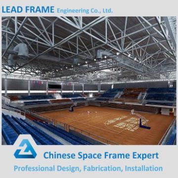hot-dip galvanized space frame sports hall arch steel building