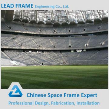 light steel long span prefab football stadium space frame design
