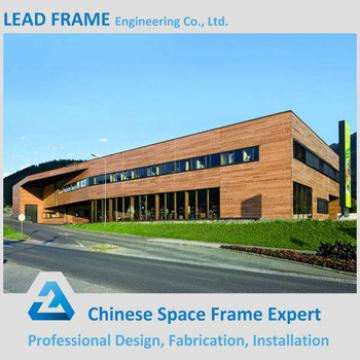 High quality prefabricated steel structure two story building warehouse