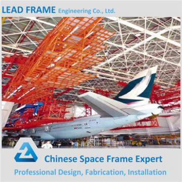 High Rise Arch Steel Space Frame Roof Aircraft Hangar