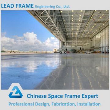 Light steel space frame arch hangar