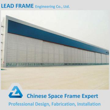 Supplier of galvanization prefabricated aircraft hangar construction