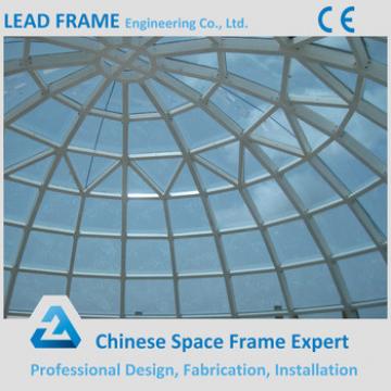 Aesthetic Prefab Steel Frame Dome Skylight