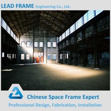 Prefabricated Steel Roof Frame For Large Steel Building Construction