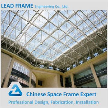 Curved Surface Shape Steel Structure Glass Dome Roof Skylight