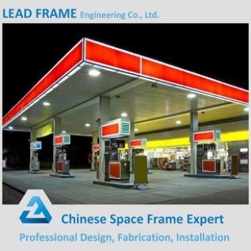 Prefabricated Steel Structure Canopy Gas Filling Station