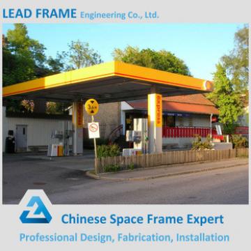 Petrol Service Station with Galvanized Steel Structure