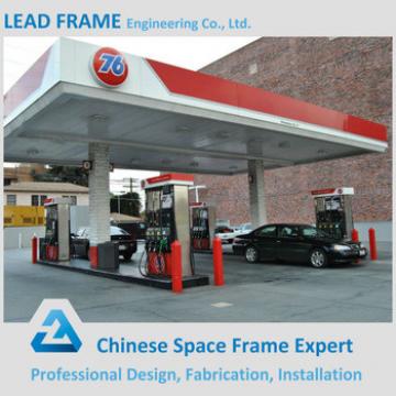 Customized Steel Structure Gas Station Canopy Roof