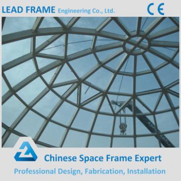 China Supplier CE Certificate Steel Frame Fabricated Dome Roof