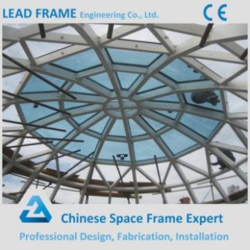 Pre-Engineering Light Steel Building Glass Roof Dome For President Palace