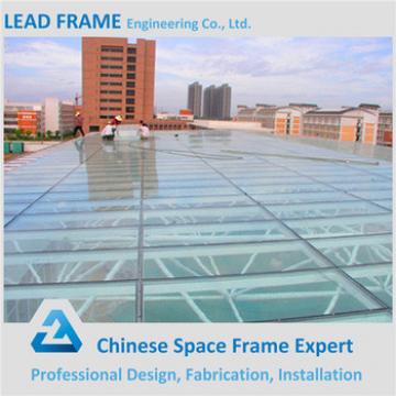 flexible customized design skylight transparent glass roof tile