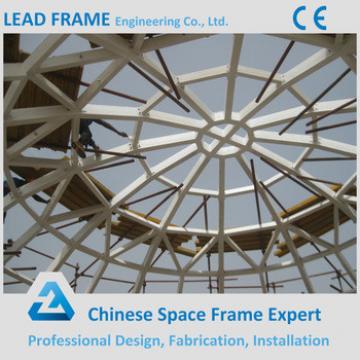 High Quality Prefab Steel Building Structure Glass Roof Dome