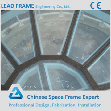 Lowest Cost Steel Structure Glass Dome Roof Skylight With CE&amp;CCC