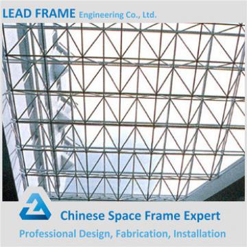 Pre-engineering Space Frame Dome Skylight For Church Auditorium