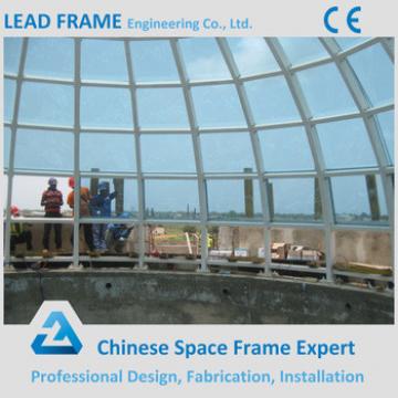 Light Framing Steel Space Grid Structure Dome Roof for Glass Skylight