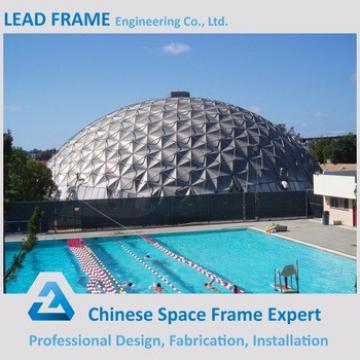 Powder Coated Steel Space Frame Roofing Dome House